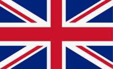 Picture of Great Britain´s flag. Link to English page.