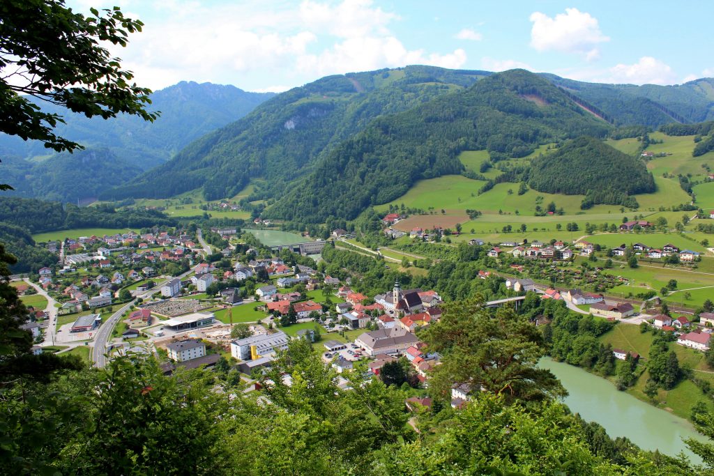 Blick über Ternberg